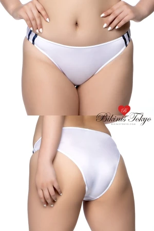 【ユニセックス】フルバックブルマショーツ・ホワイト