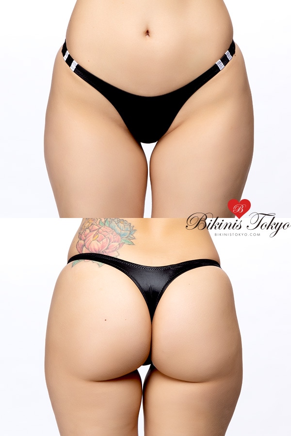 サイド細めTバックブルマショーツ・ブラック