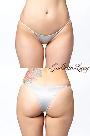 光沢リオバックショーツ・グレー