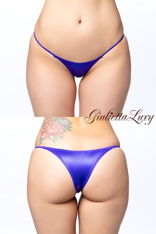 光沢リオバックショーツ・パープル