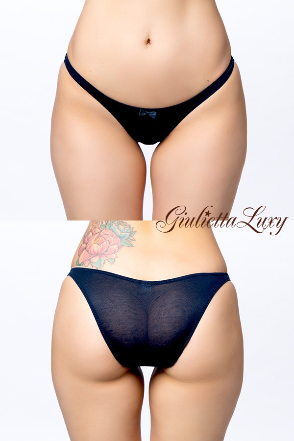 【ユニセックス】ヨリセル素材ローライズショーツ ・ネイビー