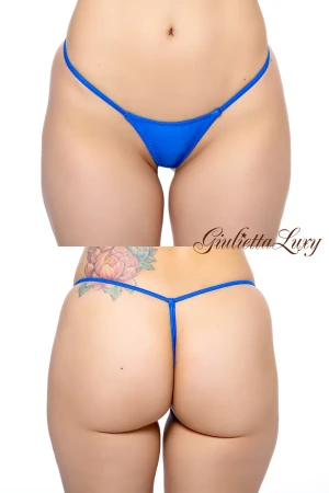 マイクロGストリングショーツ・ブルー