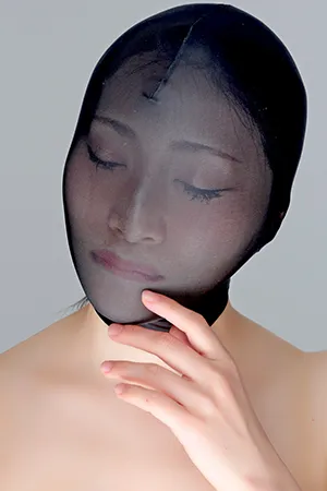極薄シースルー全頭マスク