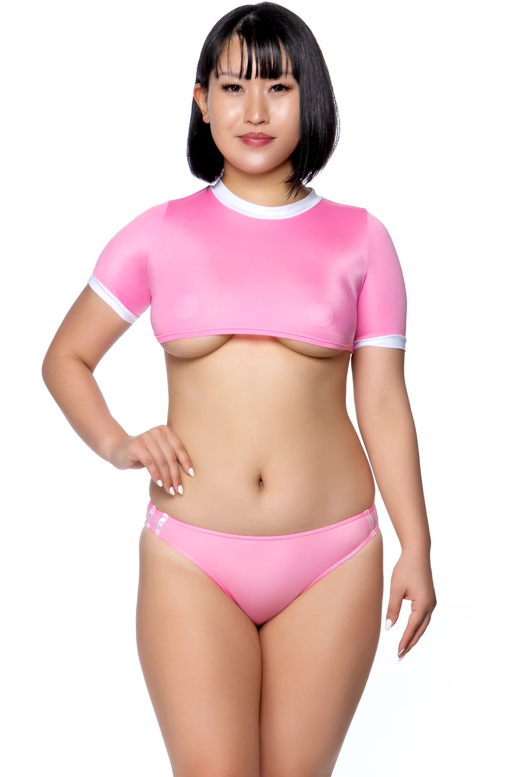 【ユニセックス】フルバックブルマショーツ・ピンク