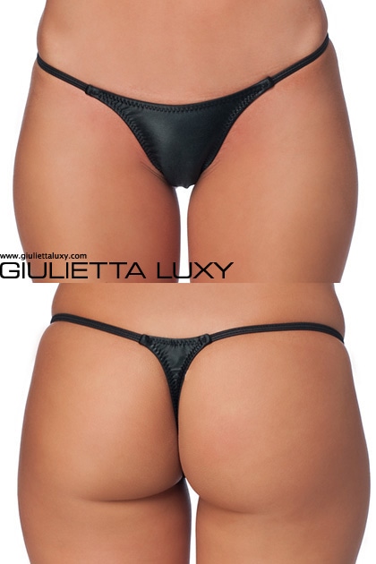 シンプルTバックミニ・ブラック