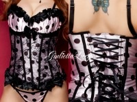 ポルカドットコルセット|その他ランジェリー|下着・ランジェリー