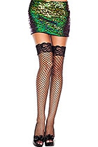 シリコン付き網タイツ・ブラック|ストッキング・パンスト|ストッキング・タイツ・靴下