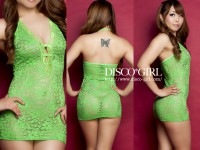 総レースミニドレス・グリーン|その他ランジェリー|下着・ランジェリー