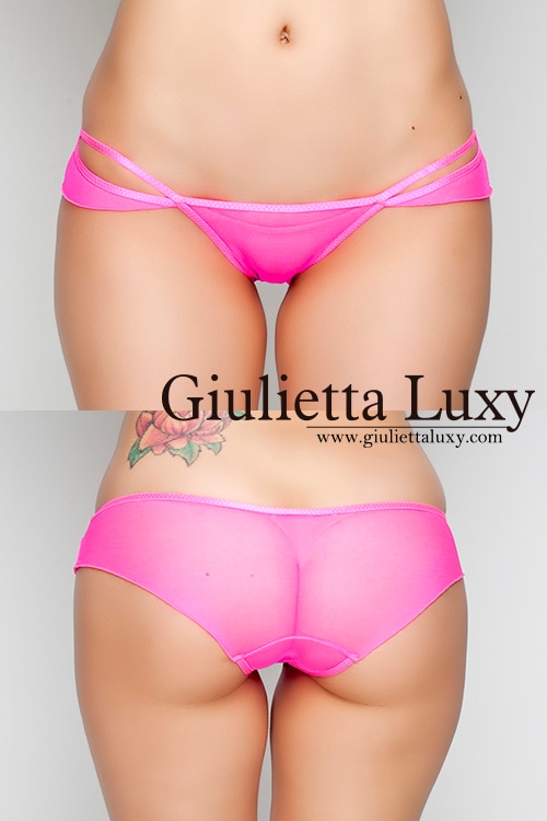 パワーネットデザインショーツ・ピンク