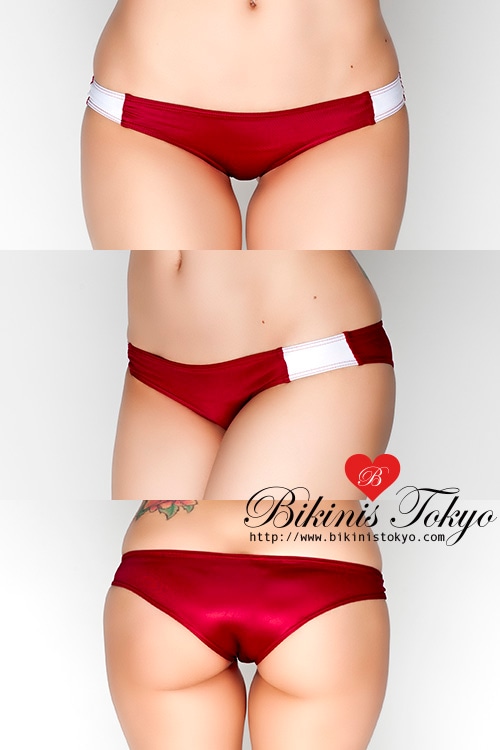 スーパーウェット素材ローライズスポーティショーツ・エンジ