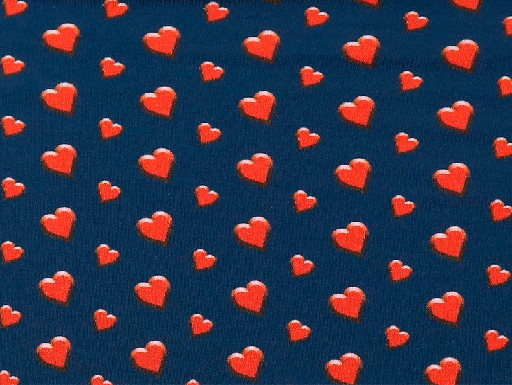 【メンズ】gravevault Shotボクサーショーツ・ハートドットネイビー