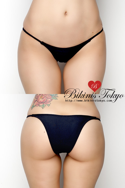 マットカラーシンプルショーツ・ブラック