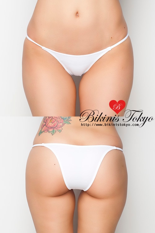 マットカラーシンプルショーツ・ホワイト