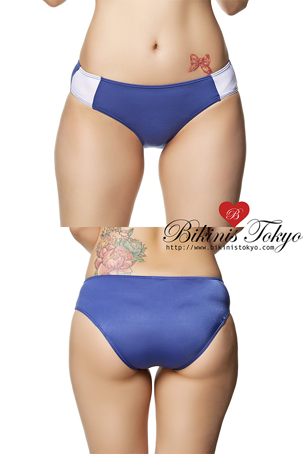 【ユニセックス】太ラインショーツ・ネイビー