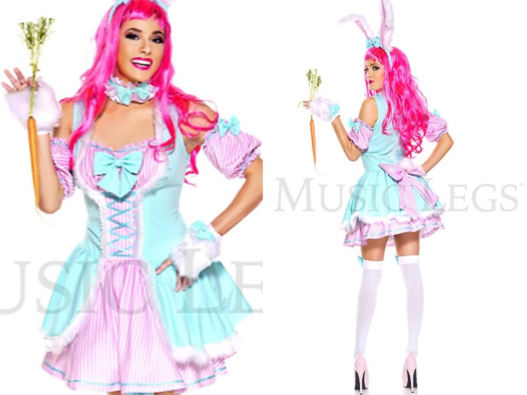 パステルバニーコスチュームセット