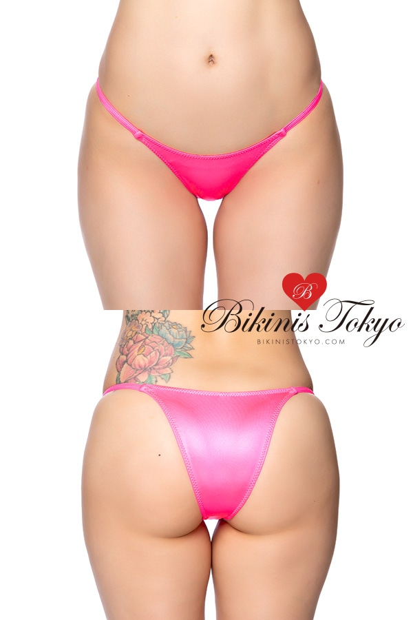 【ユニセックス】Wet艶素材ショーツ・ピンク