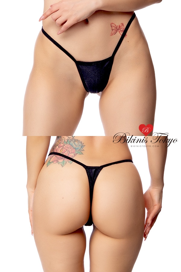 Tバックショーツ・ブラック