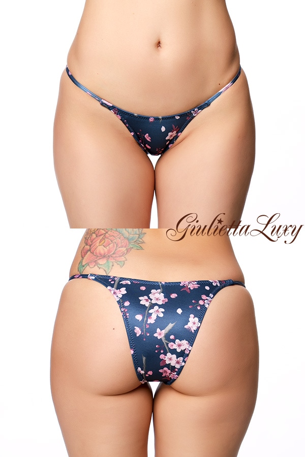 柄ハーフバックショーツ・桜