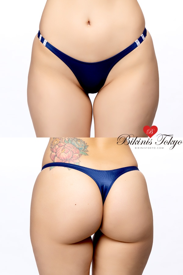 サイド細めTバックブルマショーツ・ネイビー