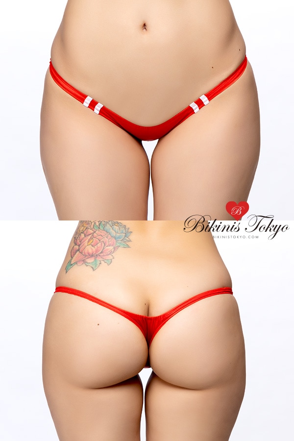 極浅ローライズブルマショーツ・レッド