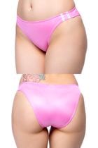 【ユニセックス】スーパーウェット素材ラインブルマフルバックショーツ・ピンク|パンティ・ショーツ|下着・ランジェリー