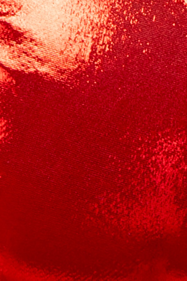 ギラギラシースルーハイレグTバックショーツ・レッドラメ