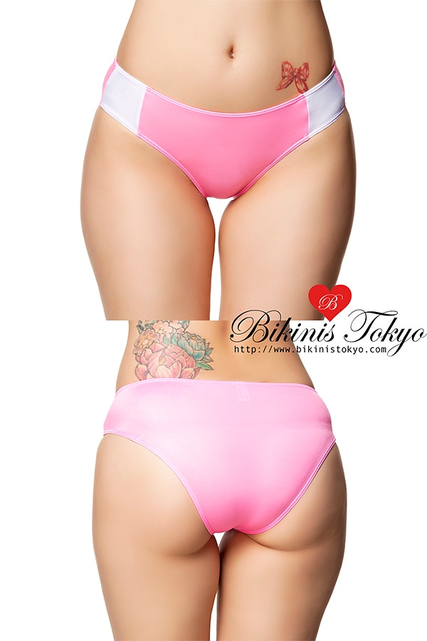 【ユニセックス】太ラインショーツ・ピンク