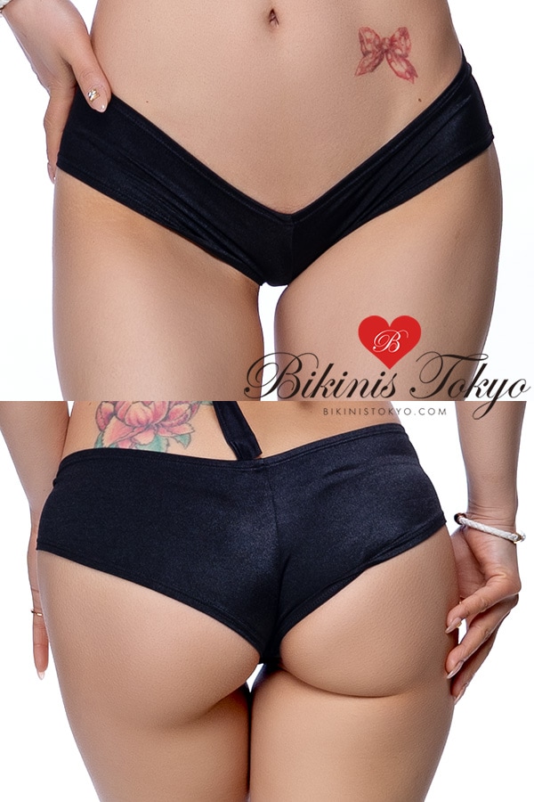 マイクロヒップハングボトム・ブラック