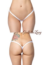 極小極浅ハイレグマイクロショーツ・ホワイト|パンティ・ショーツ|下着・ランジェリー