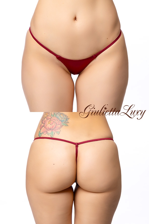 【ユニセックス】Gストリングショーツ・ワイン