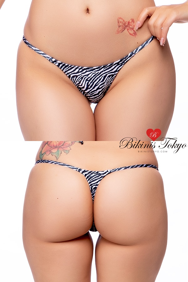 パターンTバックショーツ・ゼブラ