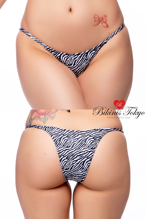 パターンハーフバックショーツ・ゼブラ
