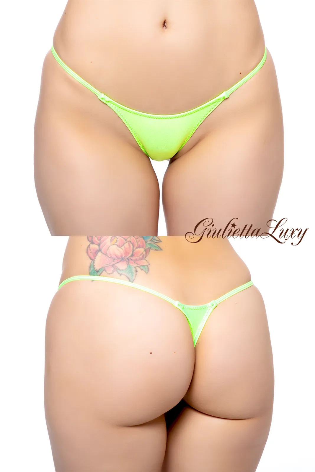 ローライズTバックショーツ・グリーン