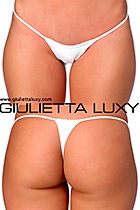 細ヒモ光沢miniTバック・ホワイト|パンティ・ショーツ|下着・ランジェリー