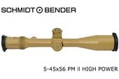 Schmidt&Bender ߥå&٥ 5-45x56 PM ll HIGH POWER (RAL8000)