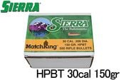  HPBT 30cal 150gr 500 