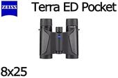 �ڼ���ʡ�ZEISS Terra ED Pocket 8x25 �д�� �֥�å�