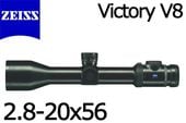 �ڼ���ʡ� ZEISS Victory V8 2.8-20x56 ��������43 �졼��ޥ���ȥ����סʥ��ץ����̵��