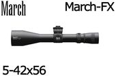 �ڼ���ʡ� March-FX 5-42x56mm D42HV56WFML-G2��MIL�������ƥ����롢�񤭹��߲�ǽ��ˤ�㡢PRS���ǥ�������FML-3