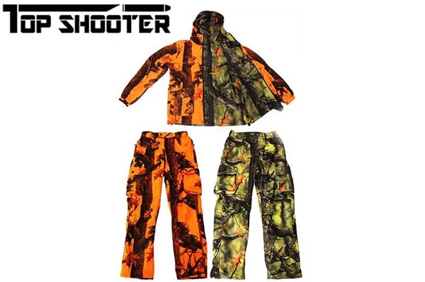 GETT 迷彩フィッシングジャケット・パンツセット LL TOP SHOOTER