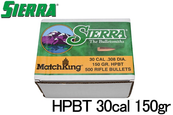������ HPBT 30cal 150gr 500�� ����