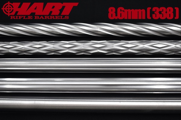 HART 338 (8.6mm) Factory Remington Varmint Spiral 24