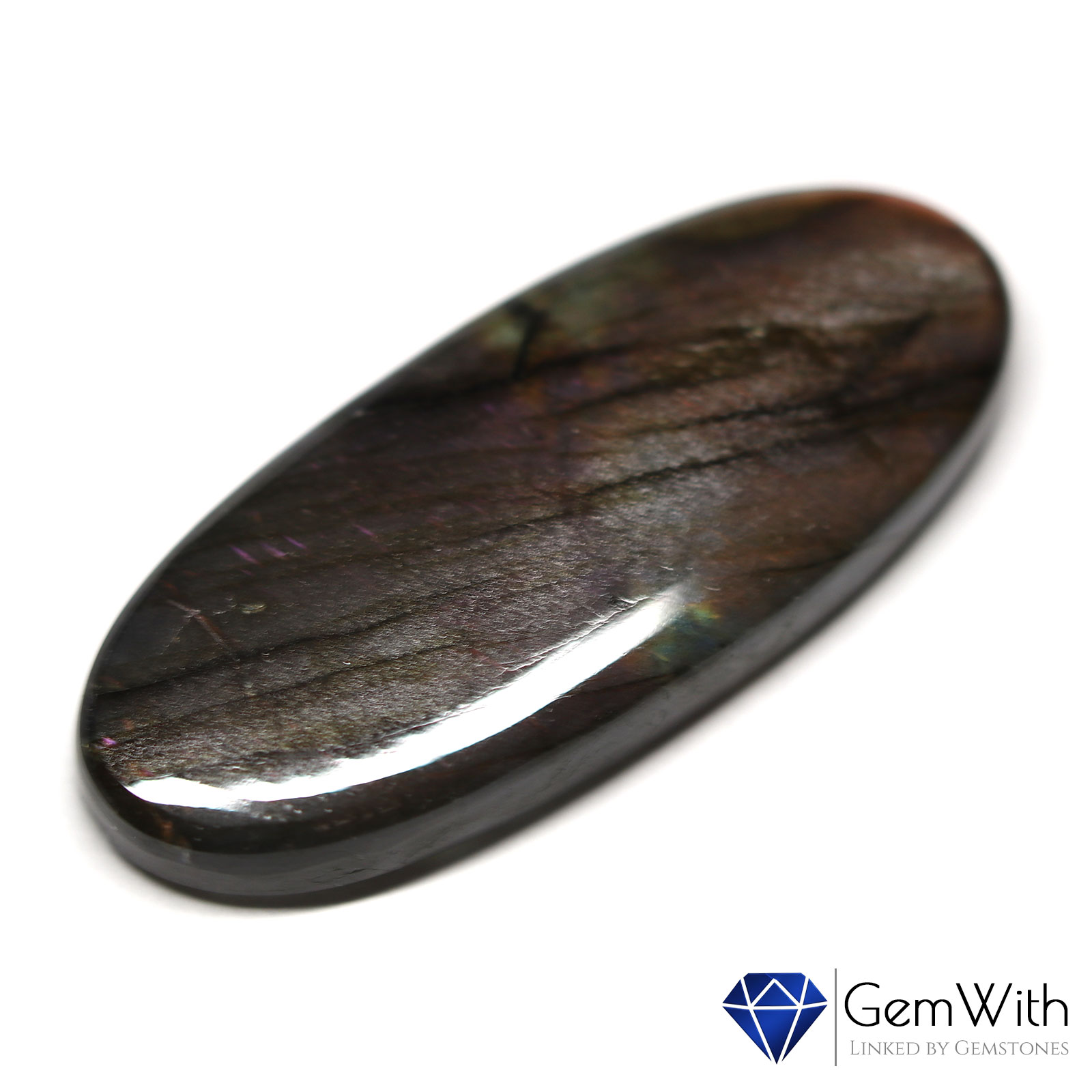 ピンクラブラドライト36.61CT | フェルドスパー | GemWith 宝石