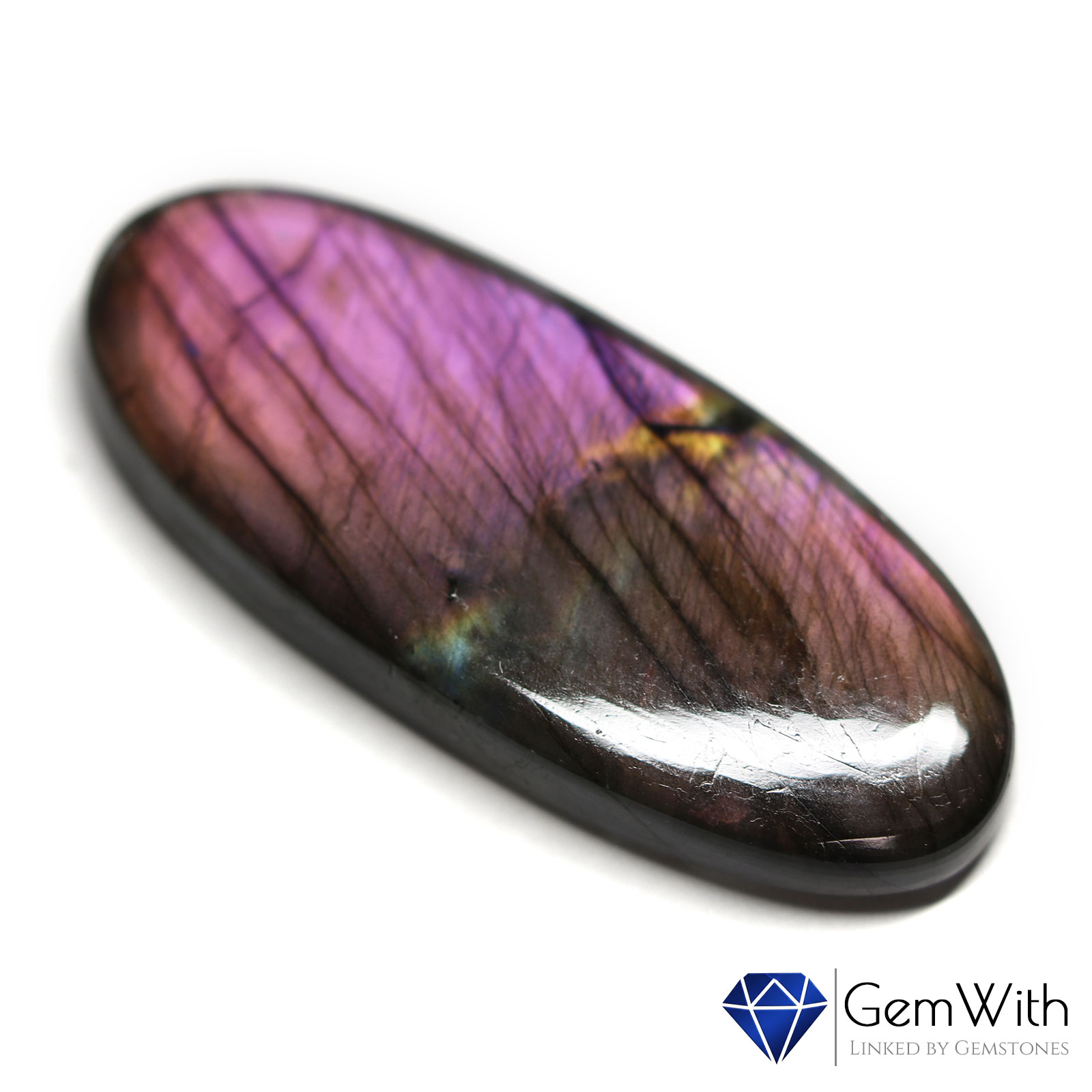 ピンクラブラドライト36.61CT | フェルドスパー | GemWith 宝石