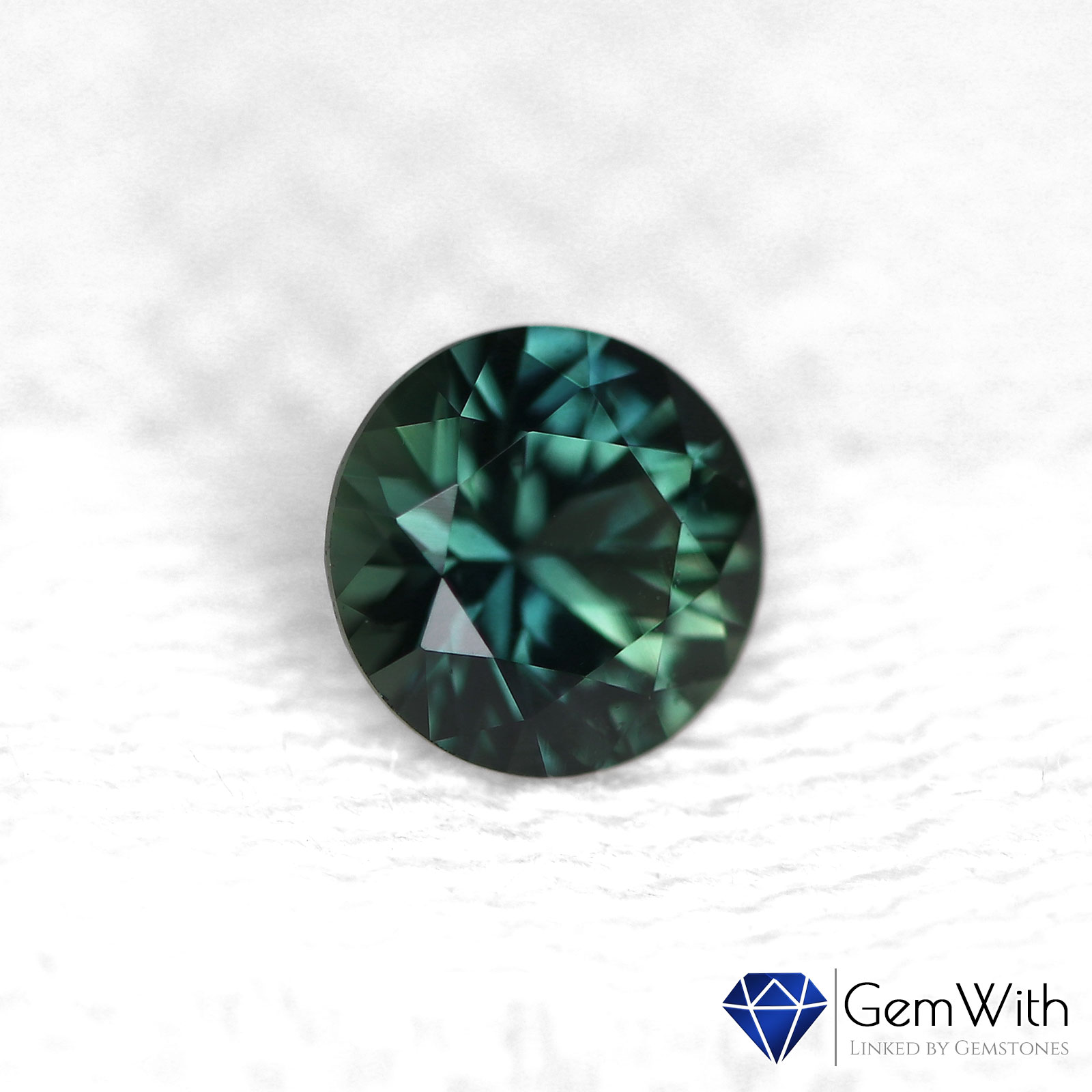 ねこあし◆ティールサファイアチャーム他 ティールサファイア0.12CT | サファイア | GemWith 宝石・ルース・希少