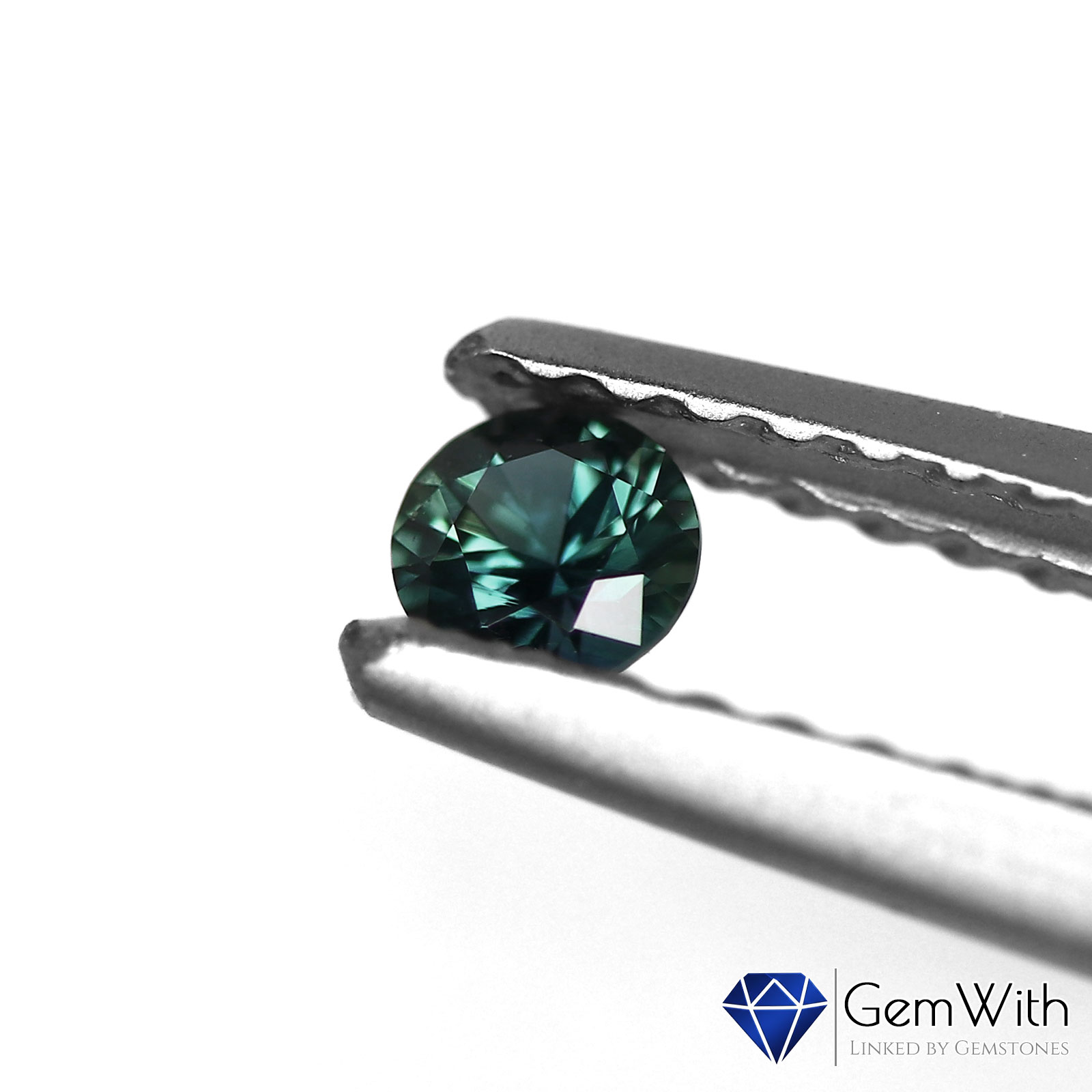 ねこあし◆ティールサファイアチャーム他 ティールサファイア0.12CT | サファイア | GemWith 宝石・ルース・希少