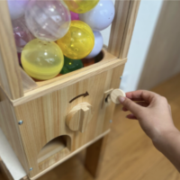 多摩産材ガチャガチャ（木製コイン式） ｜kitokito | イベント用品