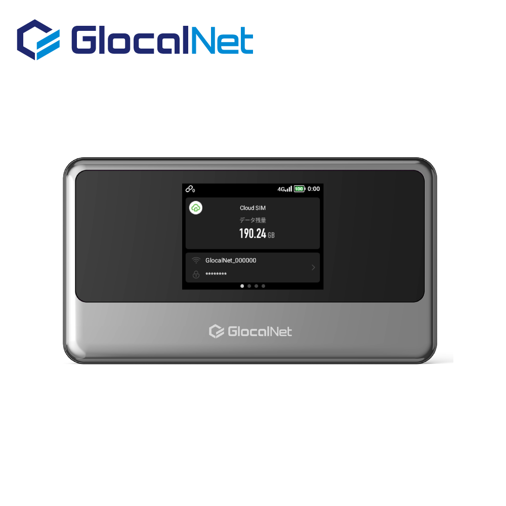 クラウドwifi グローカルネット Glocal WiFiレンタル 海外無制限プラン
