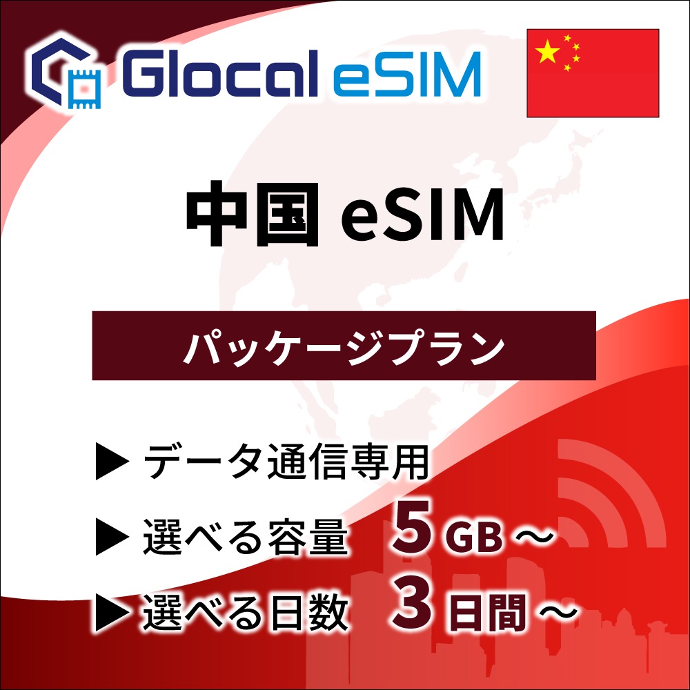 中国 選べるプラン