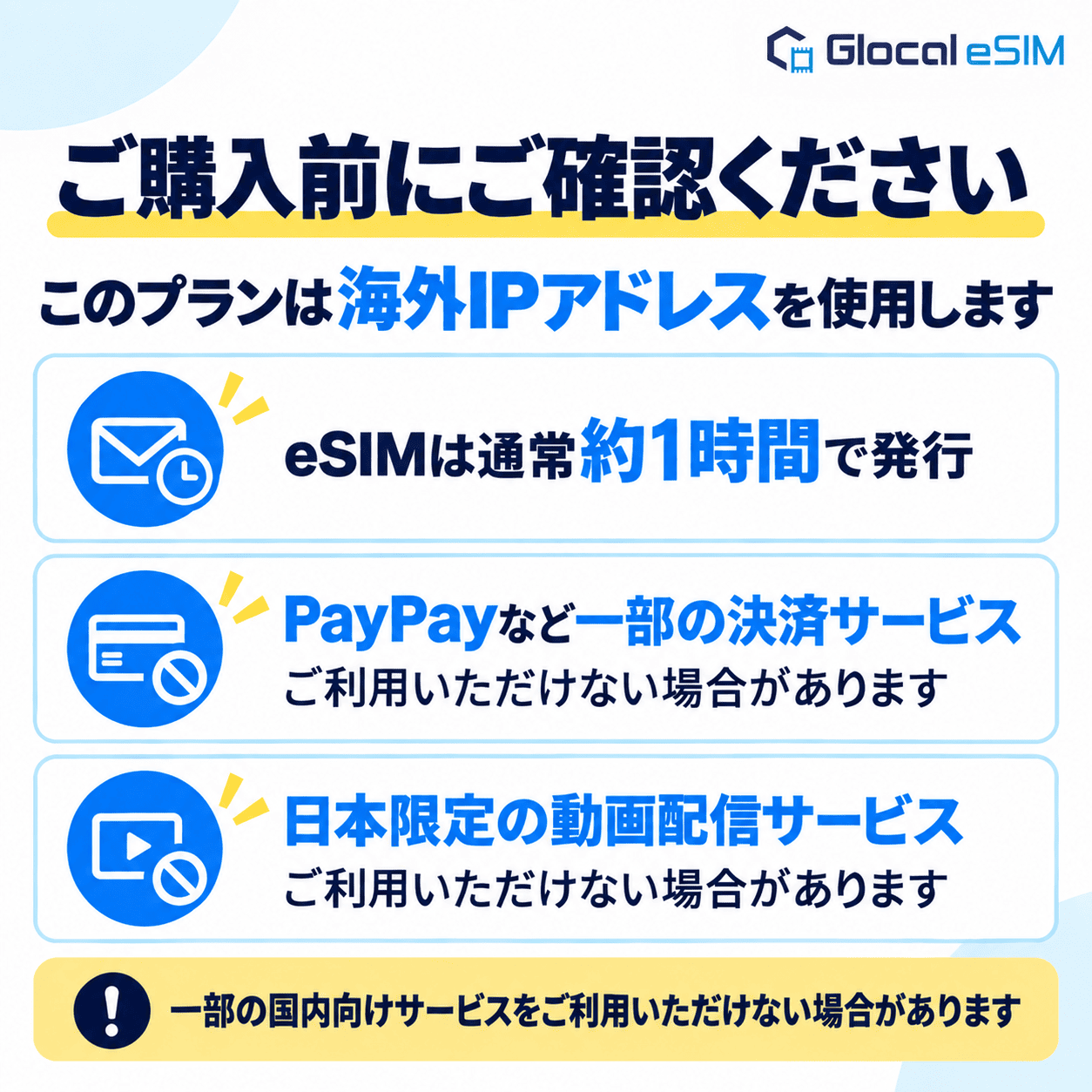 【eSIM】日本 無制限プラン 選べる日数 [グローカルeSIM]
